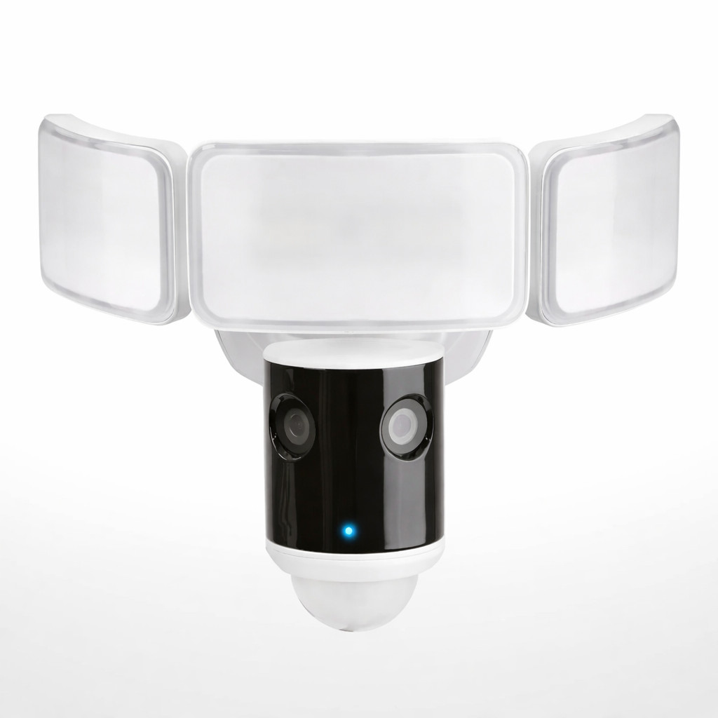 Feit Electric Smart Dual Lens Panoramic Floodlight Camera 5000 Lum SEC5000CAM2