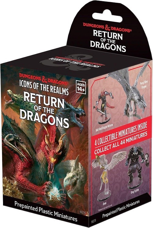 Dungeons & Dragons: Icons of the Realms: Set 34 Return of the Dragons Booster (S