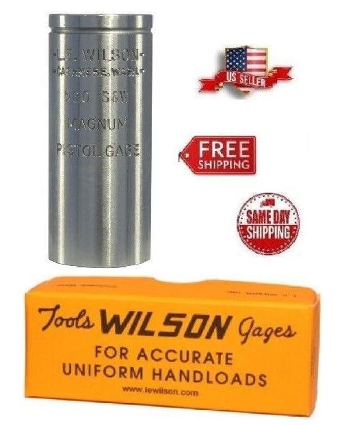 L.E. Wilson Max Cartridge Gauge  500 S&W # PMG-500SW Brand New Free Shipping!