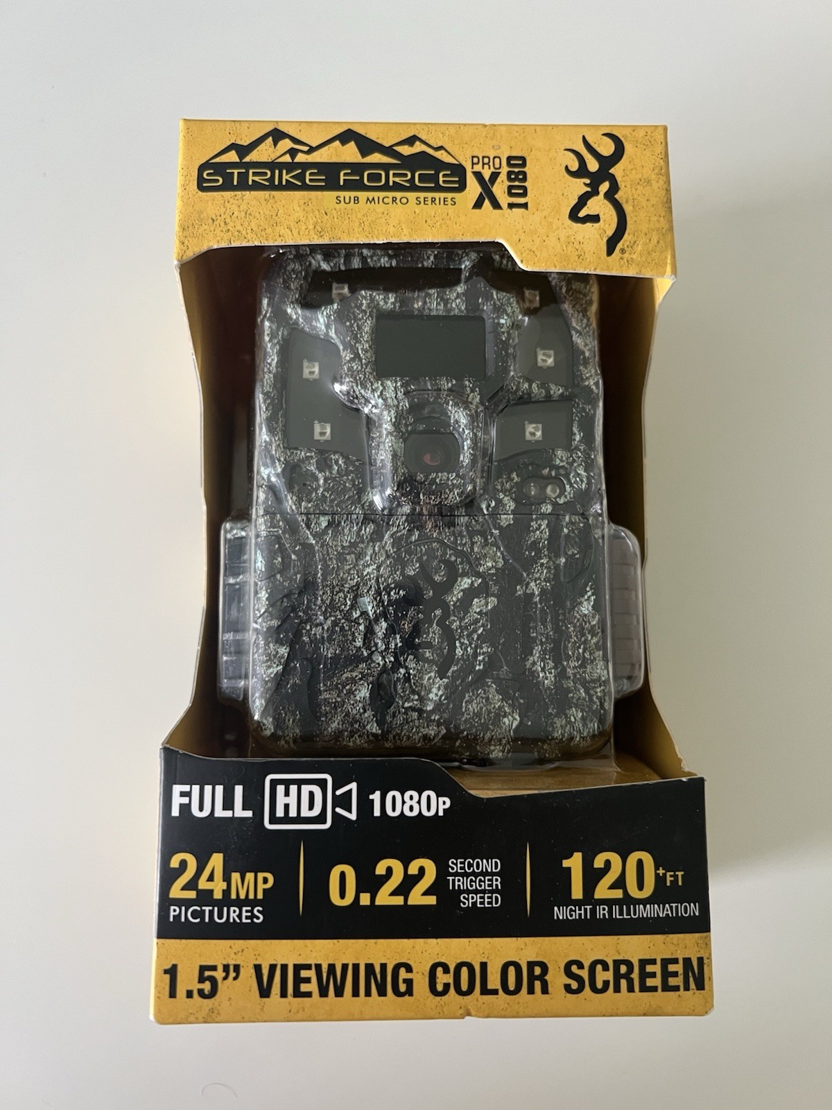 Browning Strike Force Pro X 1080 Trail Camera 24MP 1080p HD Video BTC-5PX-1080