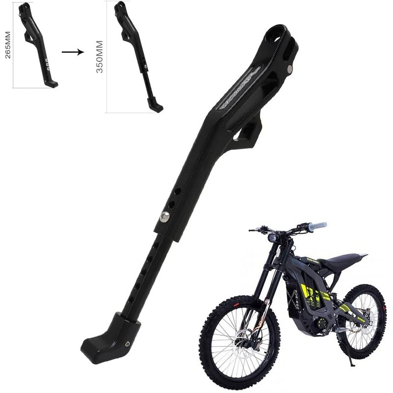 Motorcycle Kickstand Surron LBX E-Ride Pro Height Adjustable Aluminum Alloy New