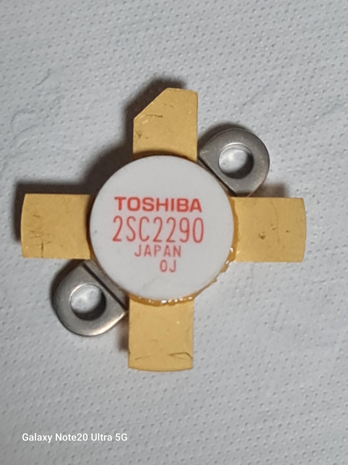 Toshiba 2SC2290 HF/VHF Transistor 2 to 30 MHz SSB LINEAR POWER AMPLIFIER
