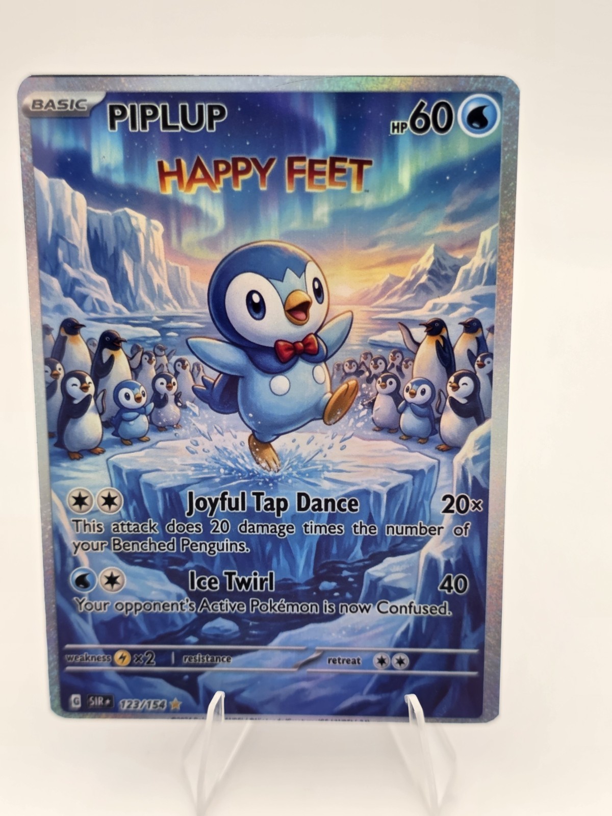 CUSTOM FAN ART Piplup Happy Feet Dance