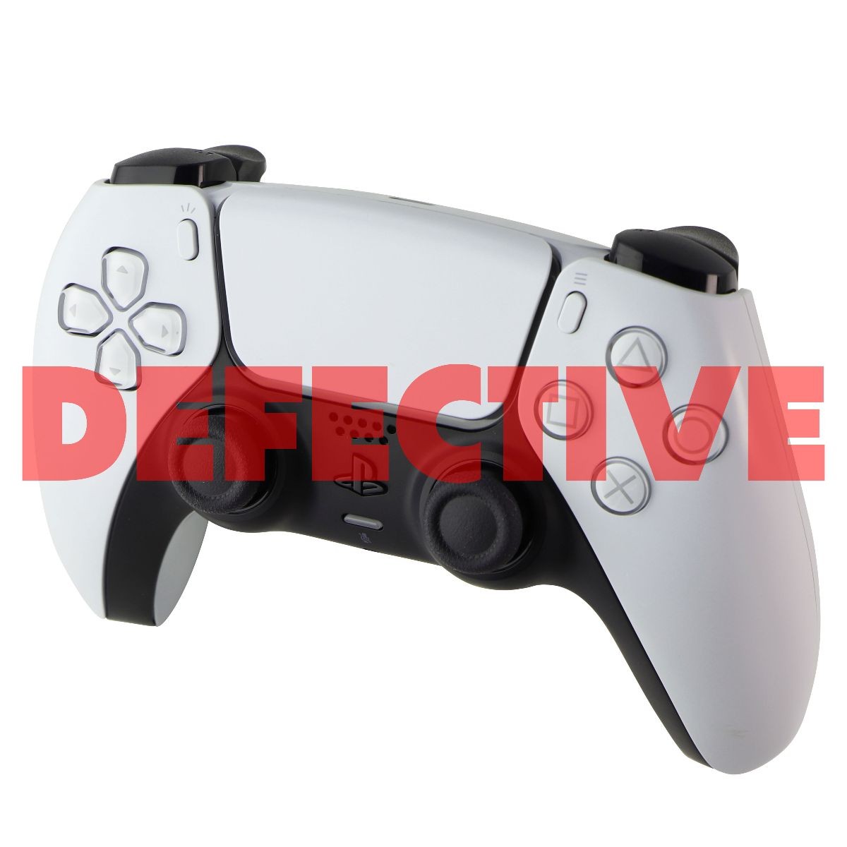 DEFECTIVE Playstation DualSense Wireless Controller for PS5 and PC - White