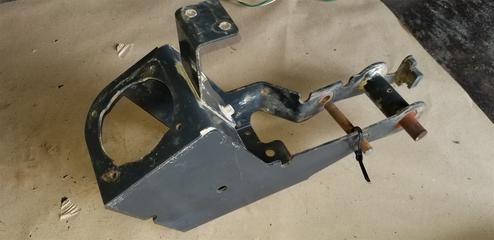 Bobcat 325, 328, 331 console bracket with pins 6811751