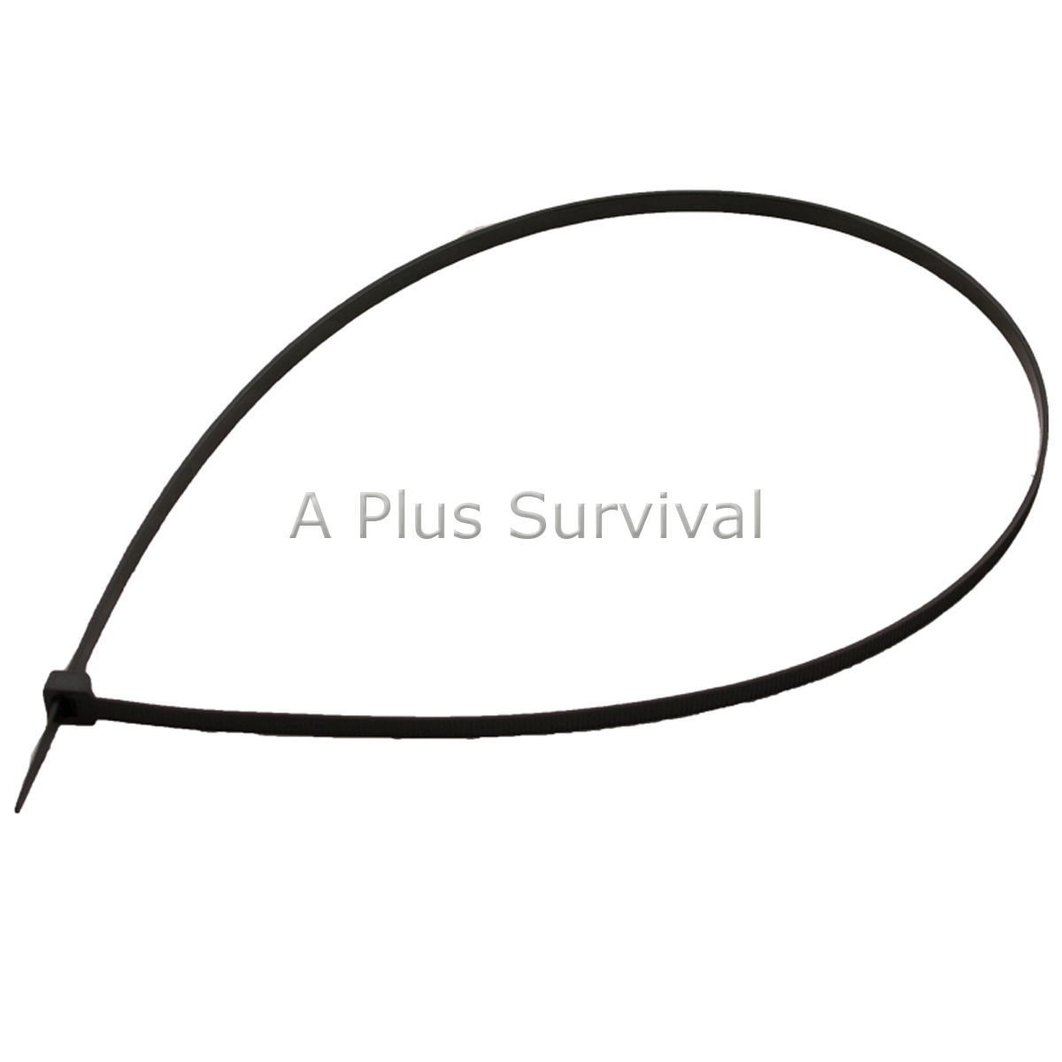 Lot of 10 - 3/8" x 36" Black Zip Cable Ties HVAC Camp