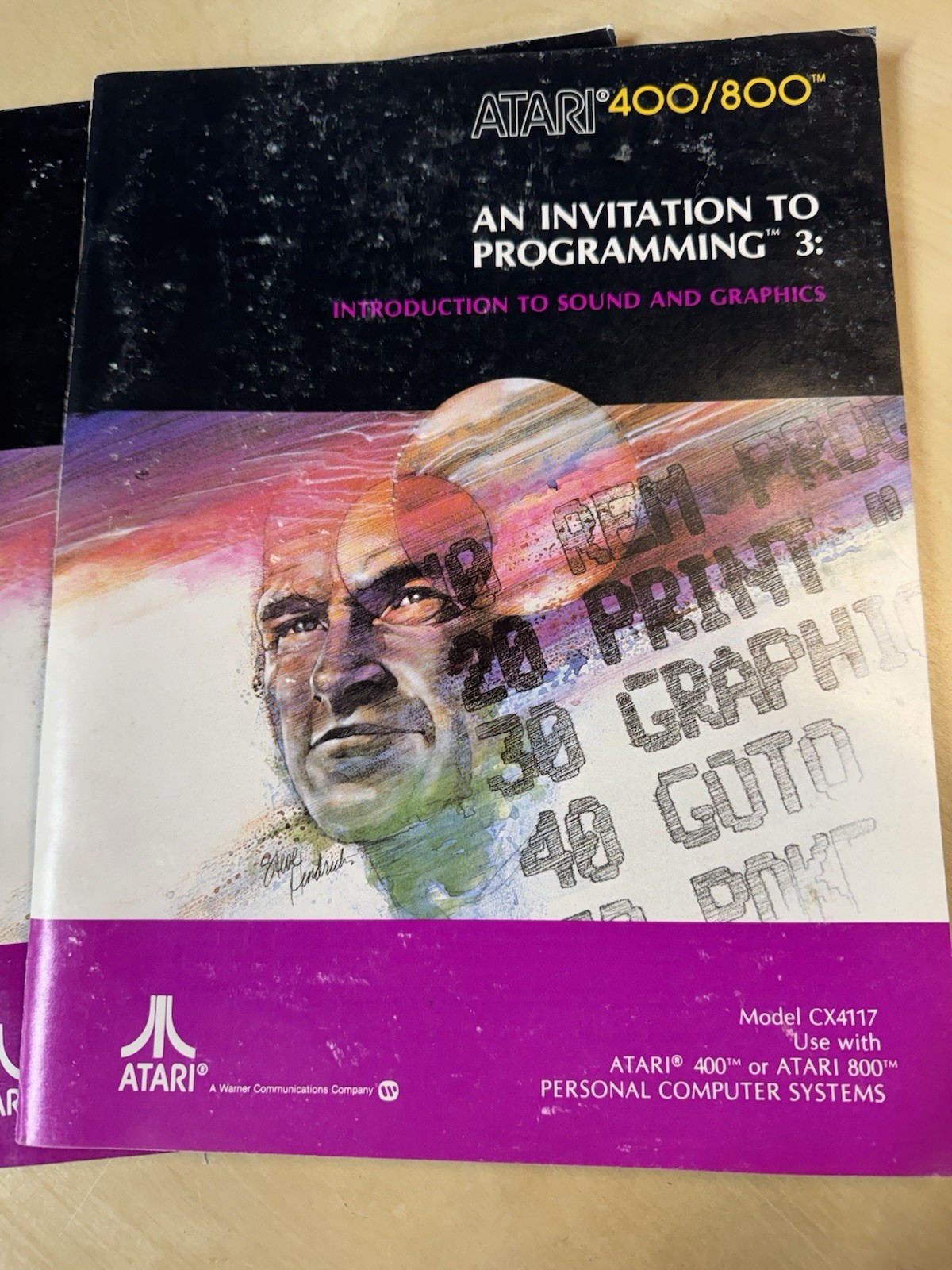 1981 Atari 400/800 An Invitation To Programming Manuals 2 & 3