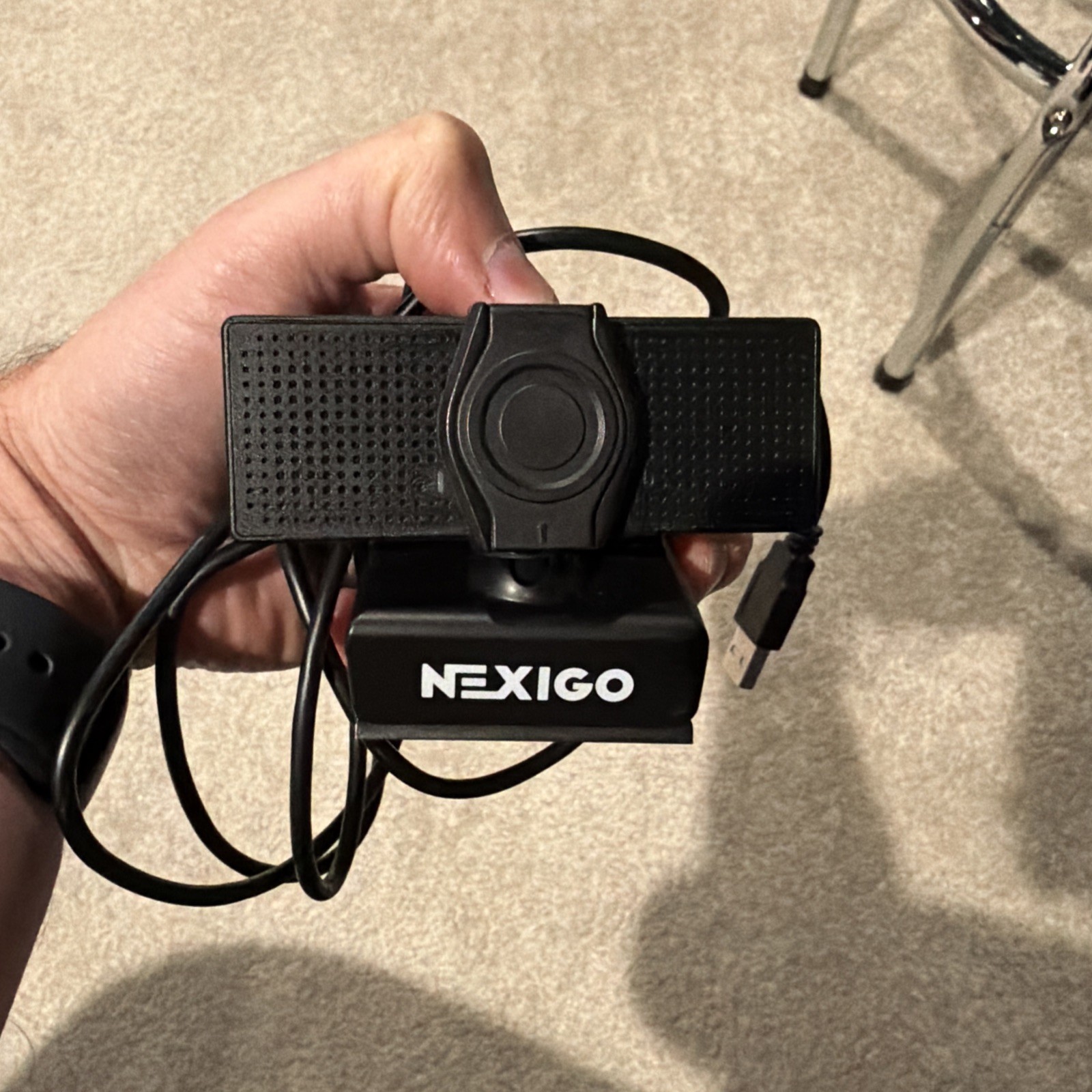 NexiGo N60 1080P Full HD Webcam with Microphone, Software Control