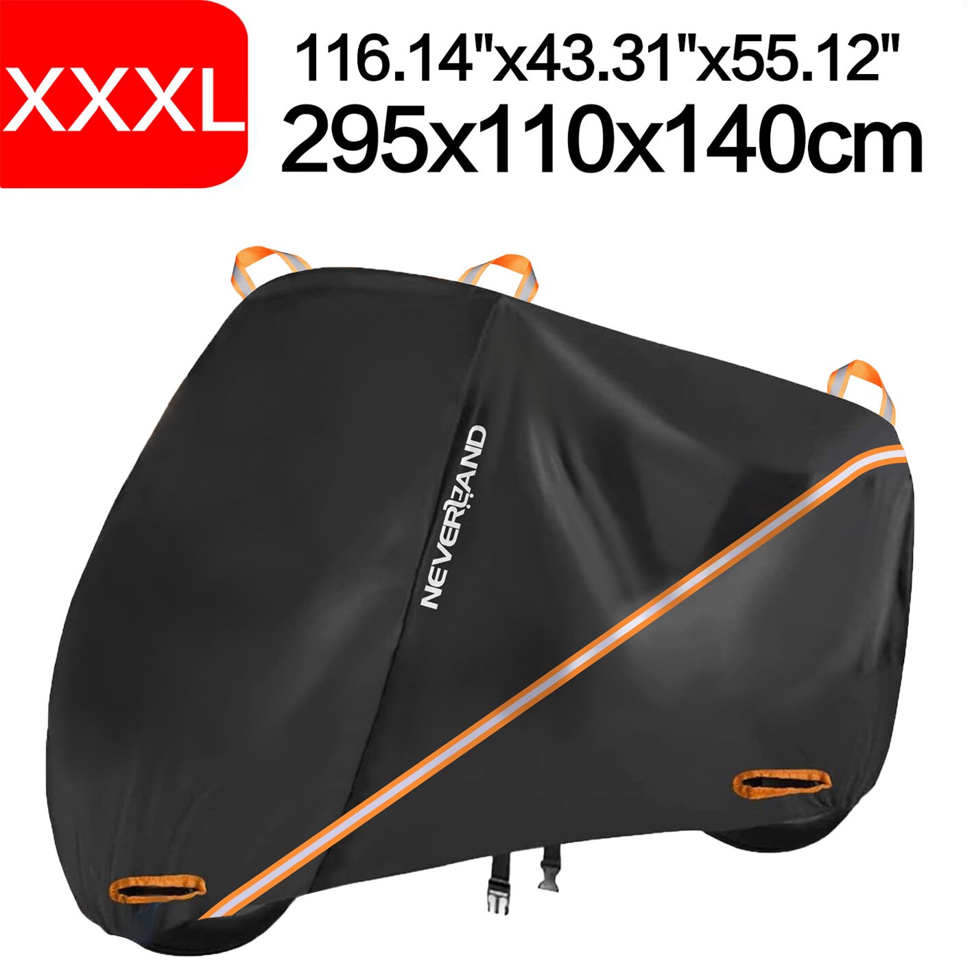 XXXL Motorcycle Cover Waterproof For Harley Davidson Street Road Electra Glide