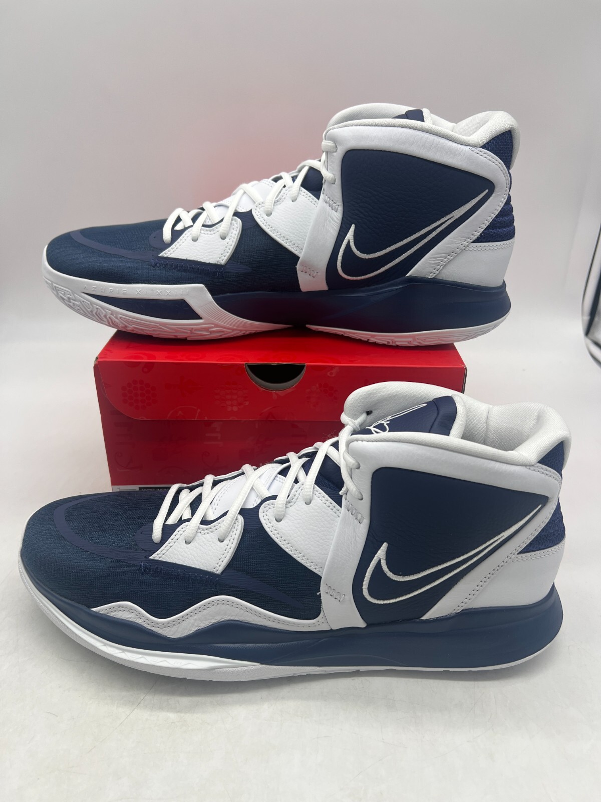 Nike Kyrie Infinity TB Promo Size 17 Navy White DX6653-401 Men Shoes Sneakers