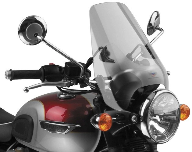 National Cycle Deflector Screen with Quickset Mount 1" Dark Tint