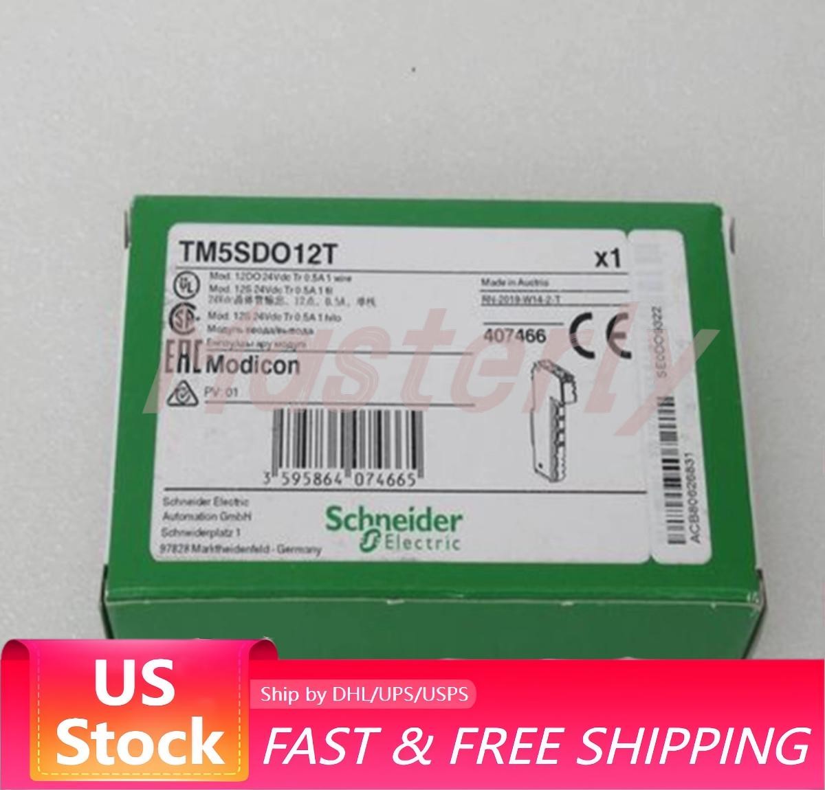 NEW SCHNEIDER TM5SDO12T Digital Output Module US Free TAX