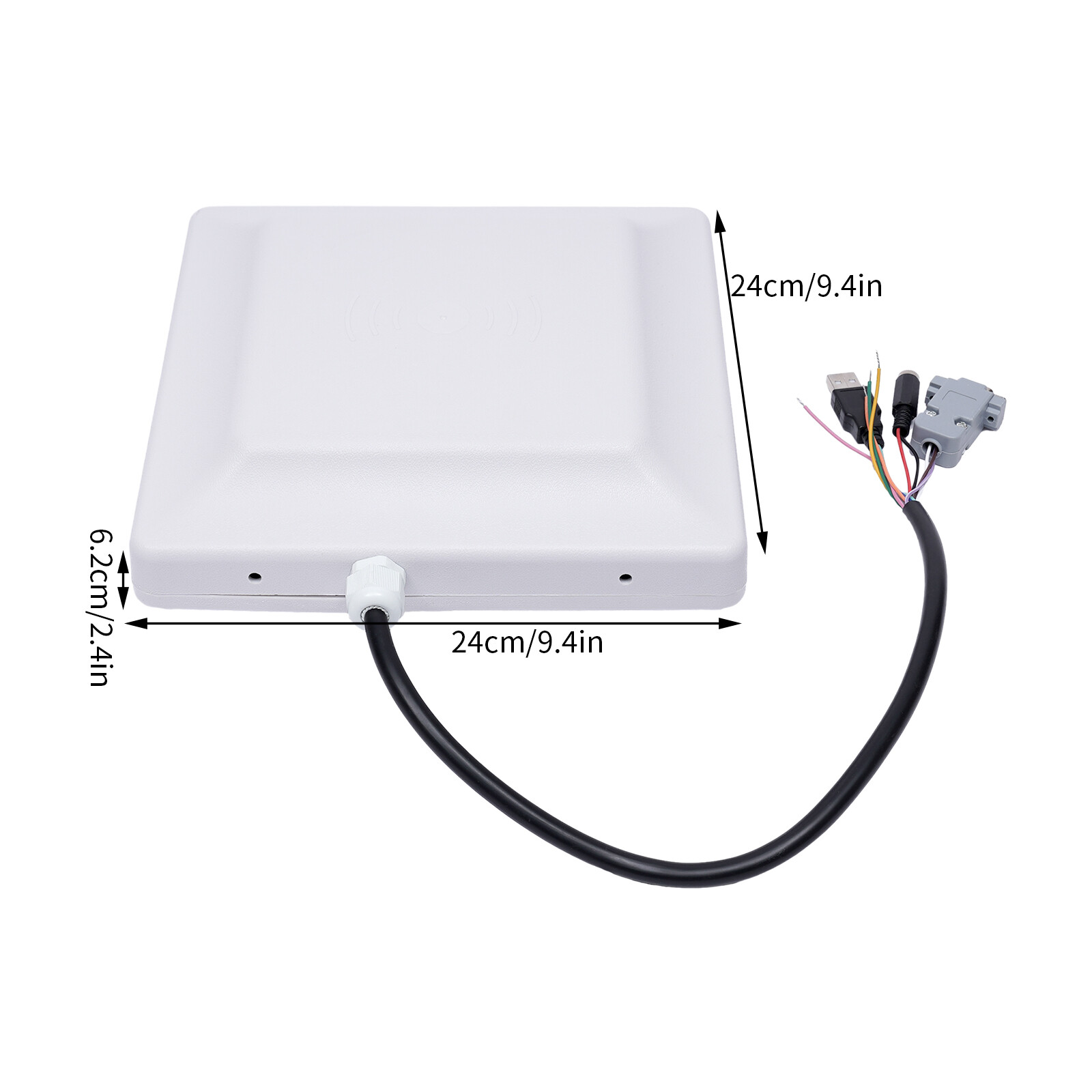 IP65 UHF RFID Long Range Card Reader Wiegand 8bit Parking System Access Control
