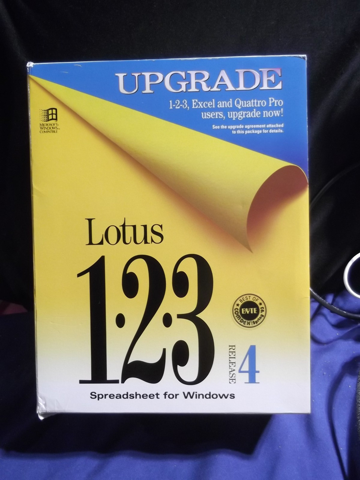 Lotus 123 Spreadsheet for DOS Release 4.01 (3.5 Inch discs)  EUC