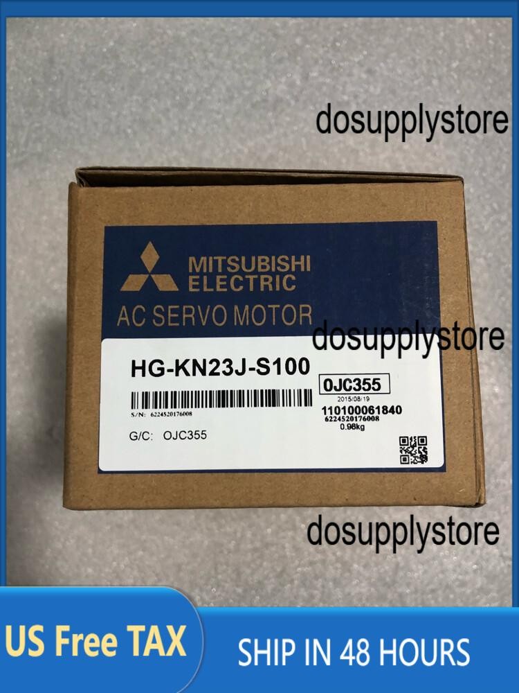New HG-KN23J-S100 Mitsubishi AC Servo motor HGKN23JS100 1Y warranty by Fedex