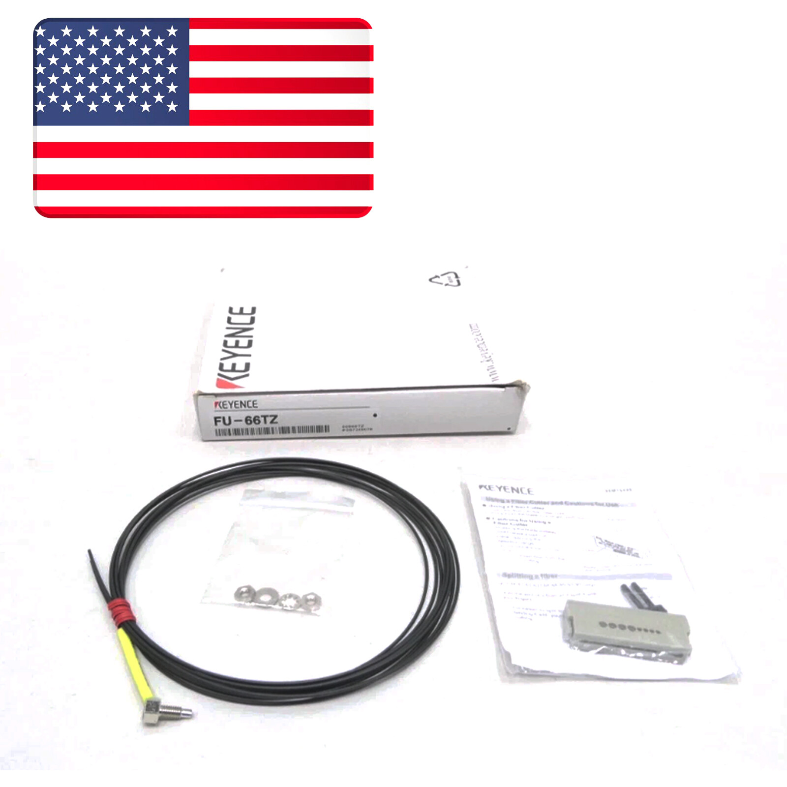 ONE brand New Keyence in box FU-66TZ Fiber Optic Sensor spot stock - US Stock