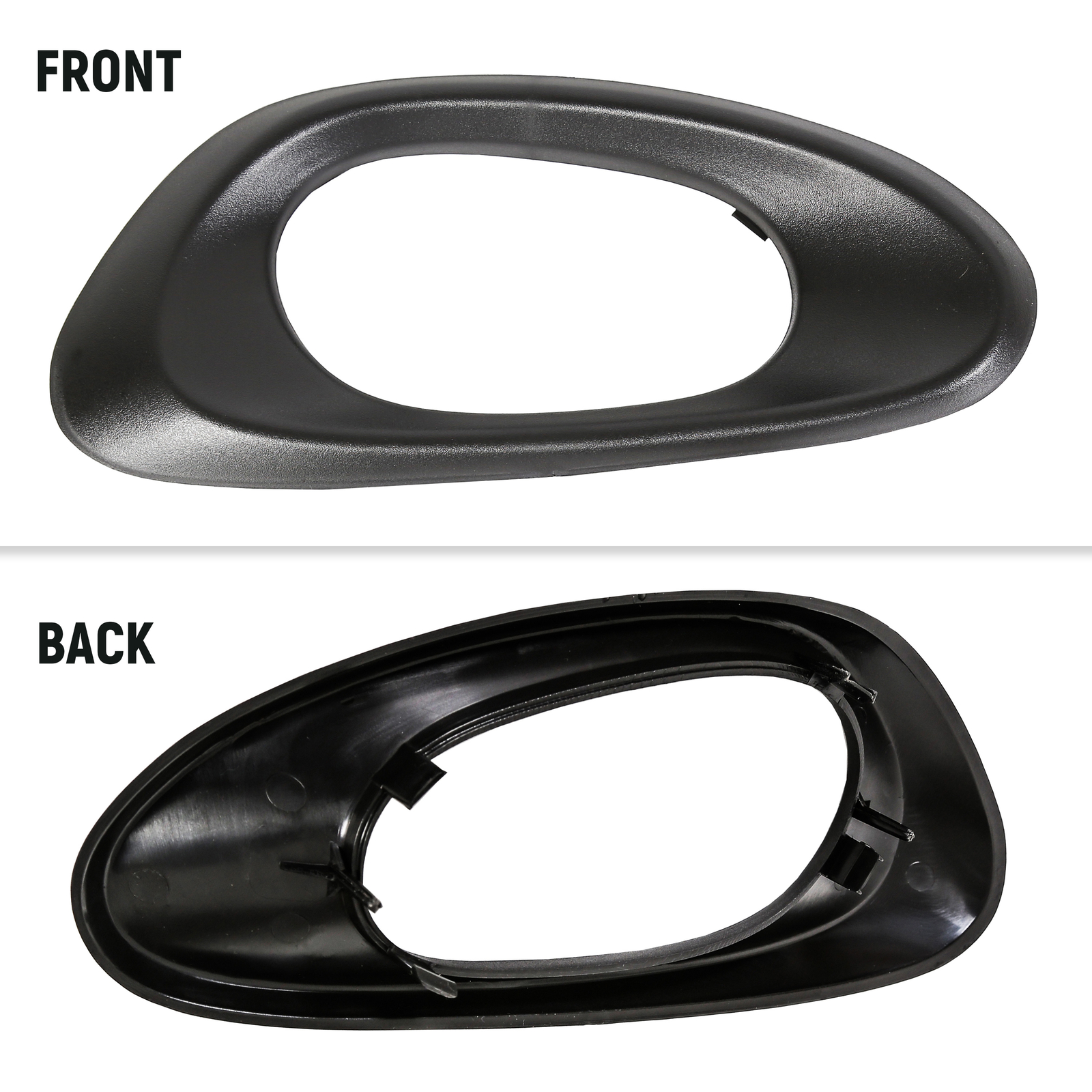 Front Left Door Handle Bezel Trim Inner Driver Side For 02-09 Chevy Trailblazer