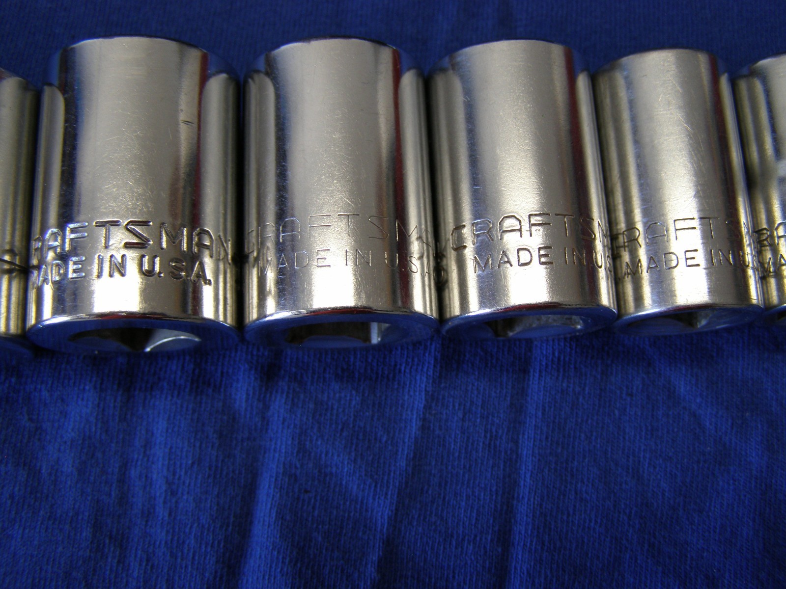Craftsman 1/2" Drive SAE 12 Piece Socket Set USA Made