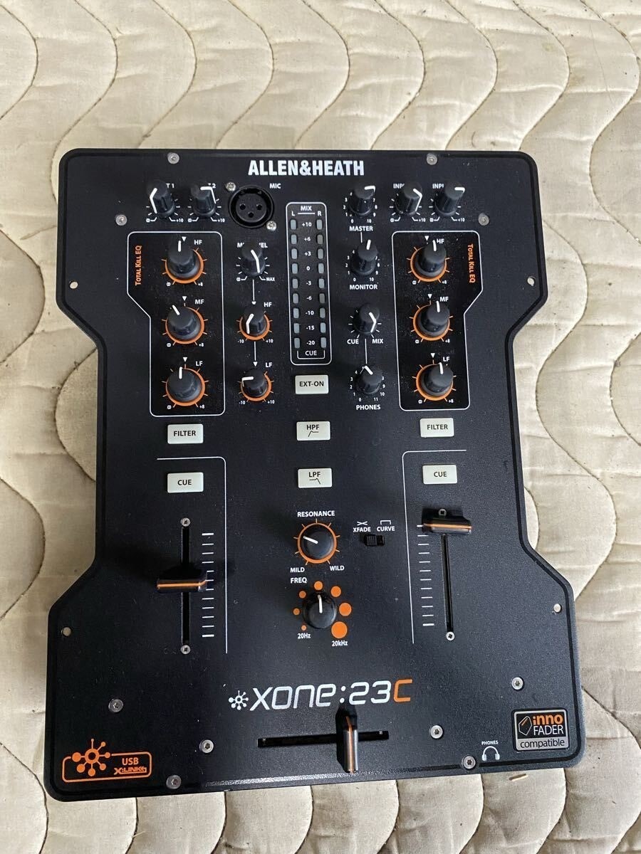Allen & Heath XONE:23C 2-Channel DJ Mixer Confirmed Operation Free Shipping