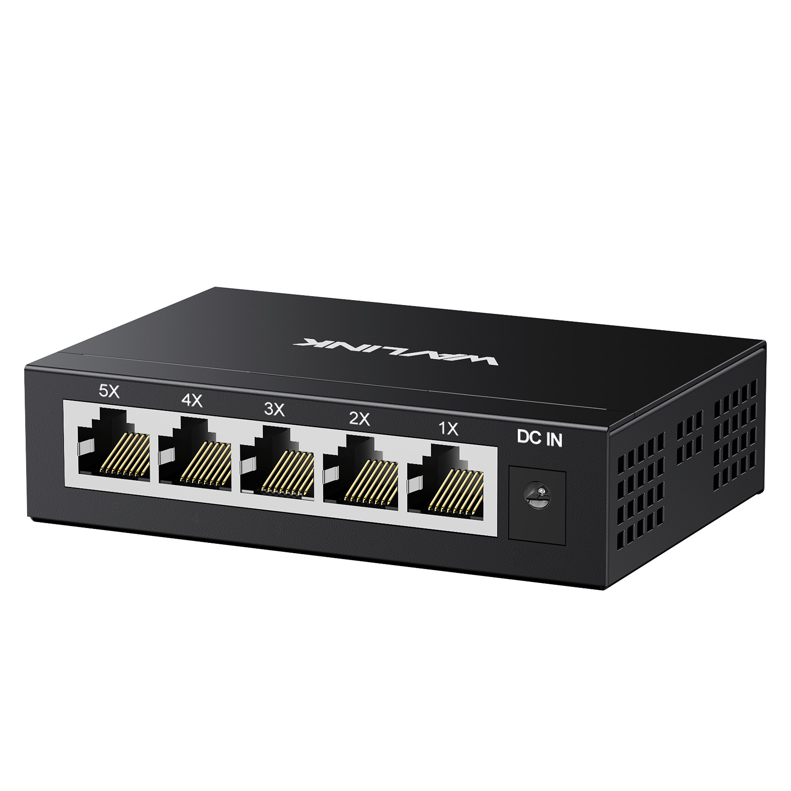 WAVLINK 5 Port Gigabit Unmanagement Ethernet Switch, Desktop Ethernet Splitter