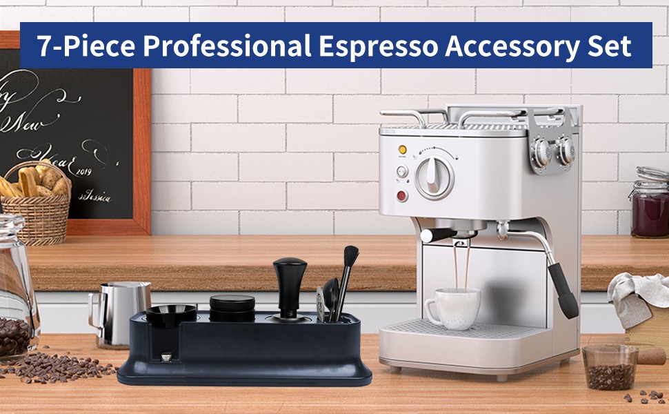 7 Pa 51mm Espro Accories – Tper Stat, Coffee Distributor, WDT