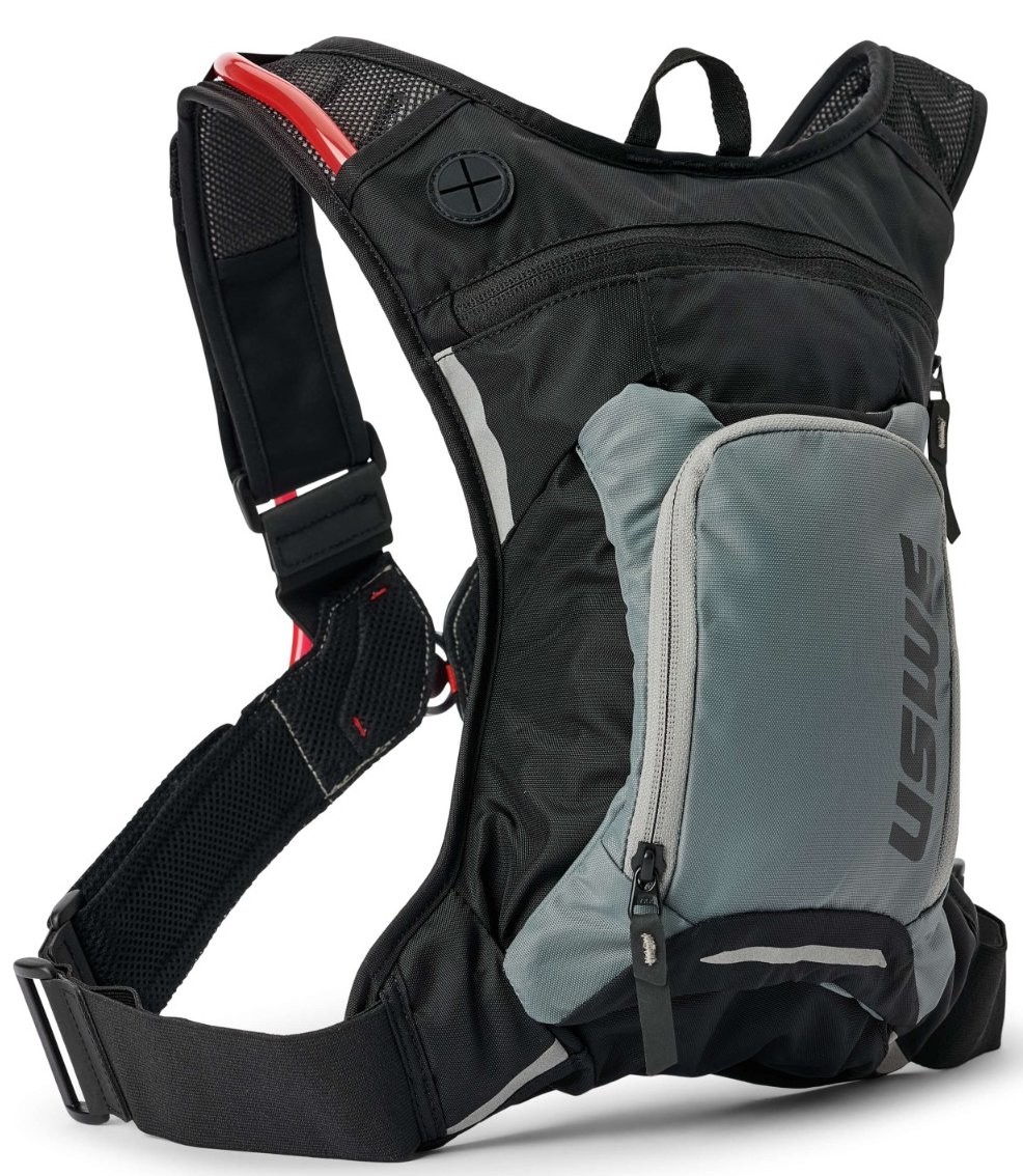 USWE Moto 3L XTR Adventure Hydration Backpack Black