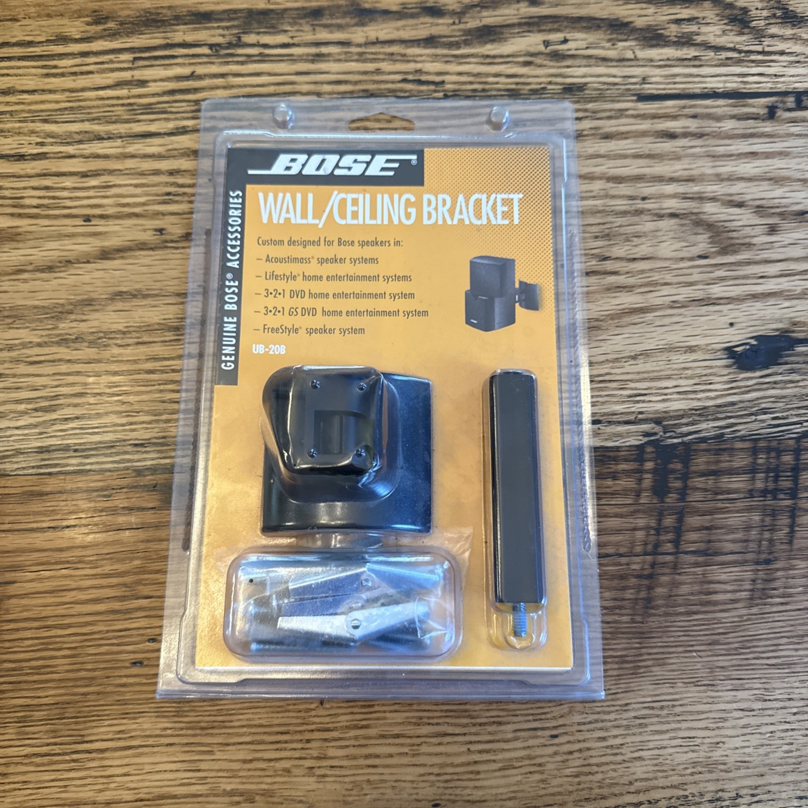 Genuine Bose UB-20 B Wall/Ceiling Bracket Speaker Mount Black NEW