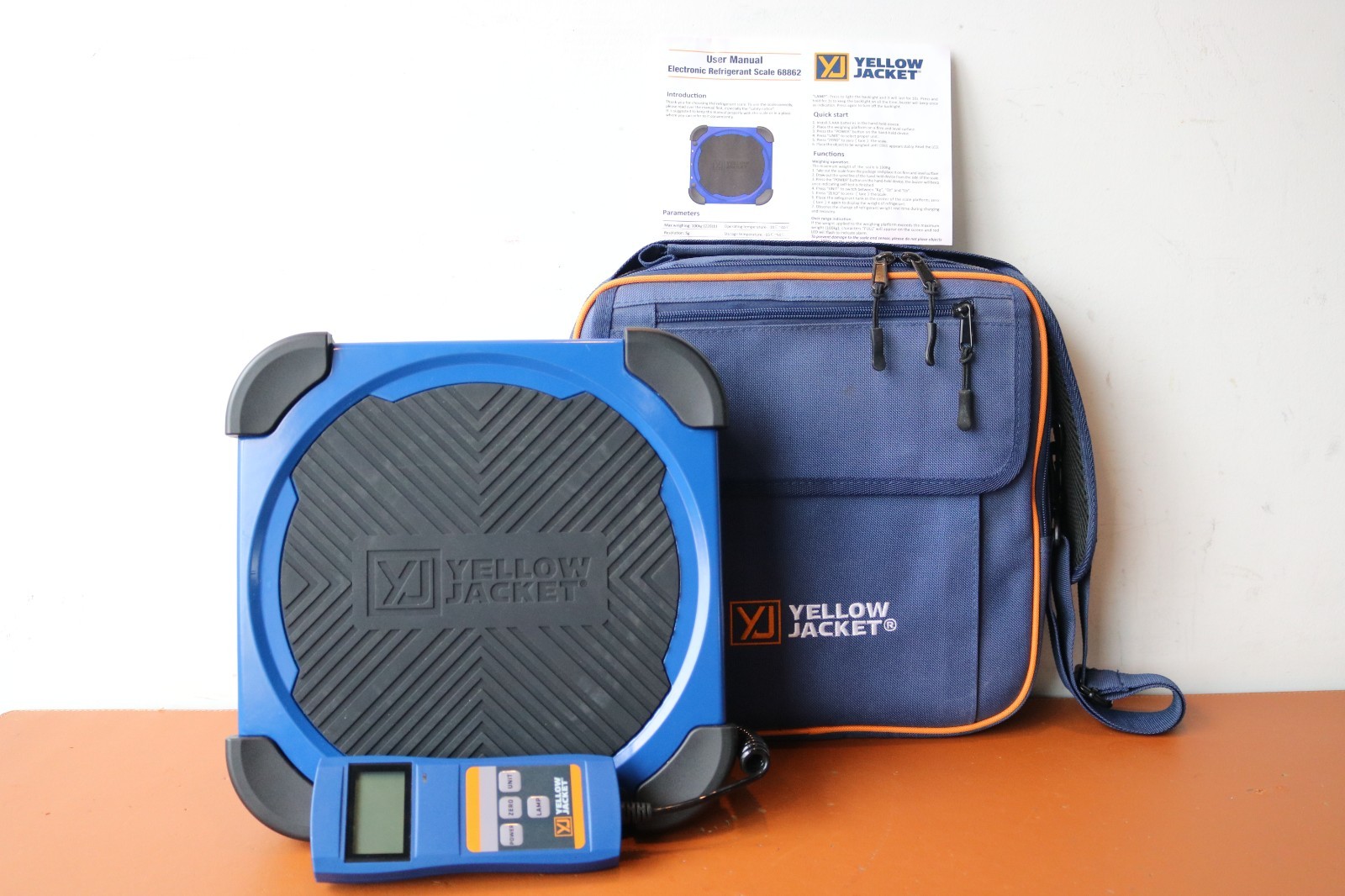 Yellow Jacket 220 Lbs. Electronic Refrigerant Scale 68862