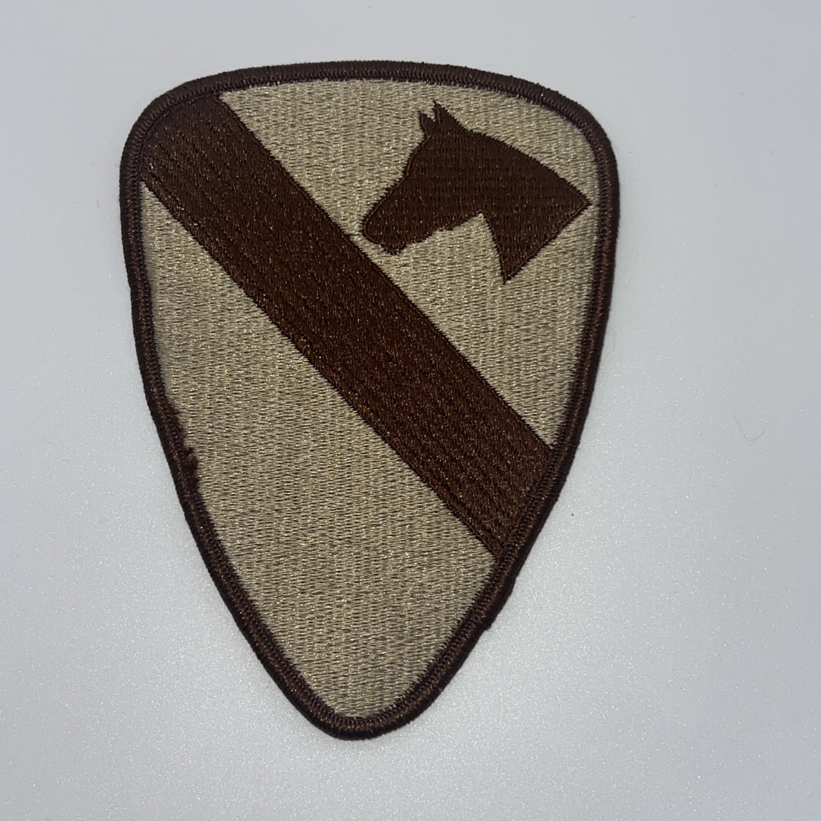 1st Cavalry Division Desert Brown & Tan U.S. Army Patch