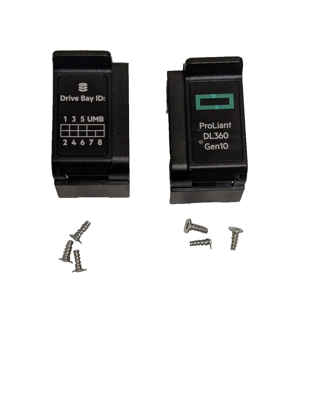HPE DL360 Gen10 Rack Ears Left Right Set with Screws 875541-001 875542-001 HP