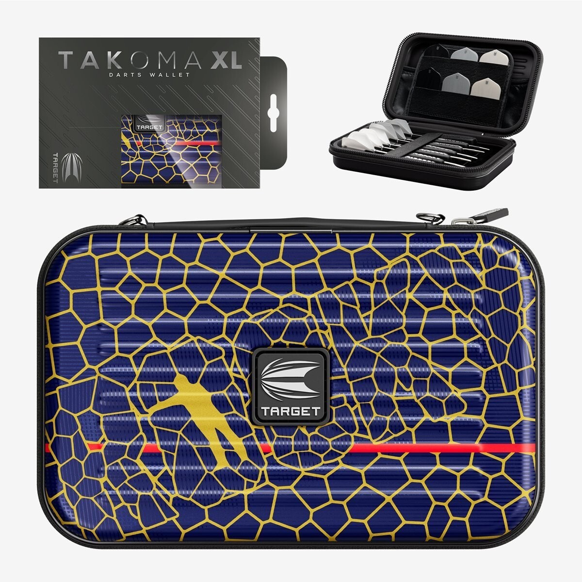 JOSH ROCK TARGET TAKOMA XL HARD SHELL DART CASE WILL HOLD FULLY LOADED DARTS