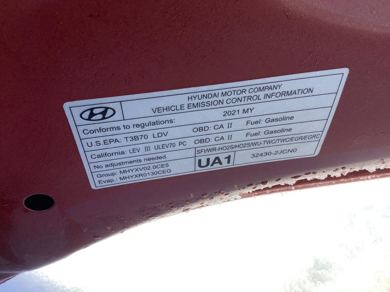 ELANTRA 2021 Glove Box 4938086