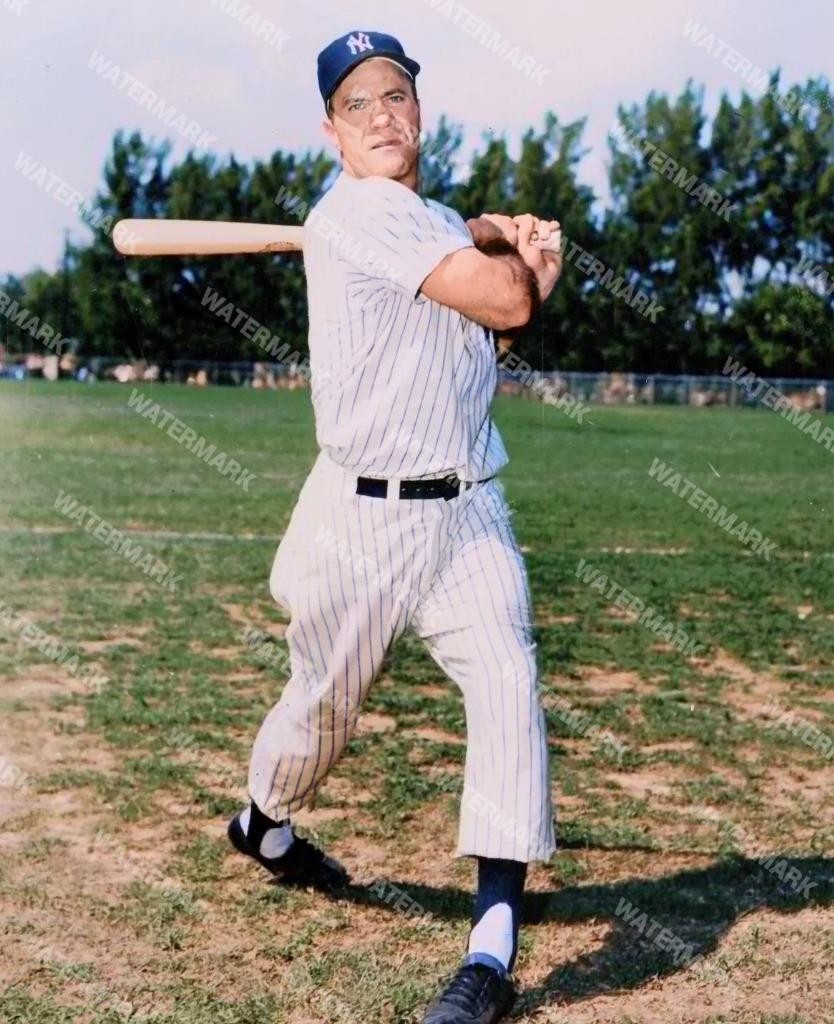 GW188 Hank Bauer - New York Yankees 8x10 11x14 16x20 Colorized Photo