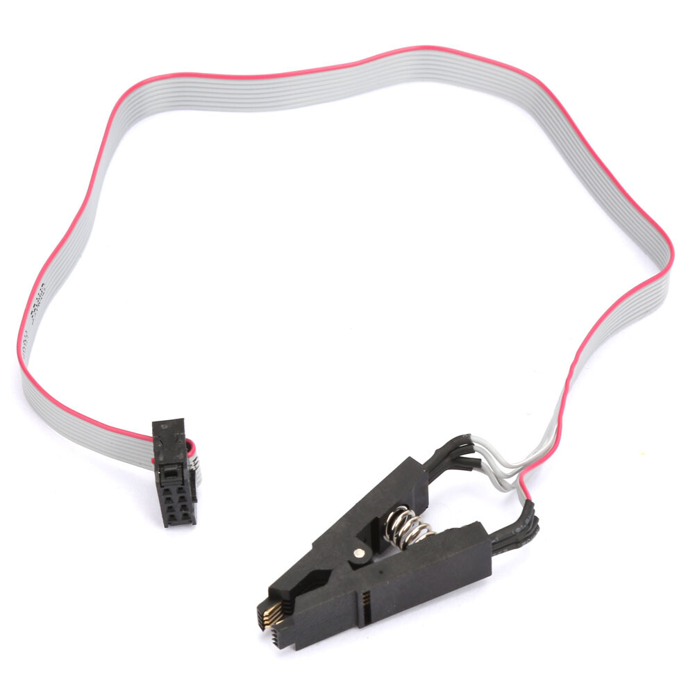 SOIC8 SOP8 Flash Chip IC Test Clip Programming Socket Adapter Board Cable CAD
