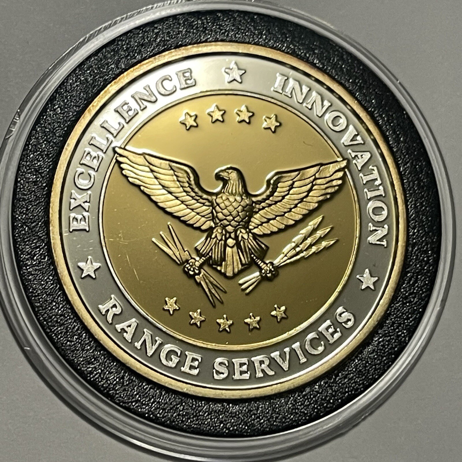 Bering Sea Eccotech Range Services Rare Coin 1 Troy Oz .999 Fine Silver Round