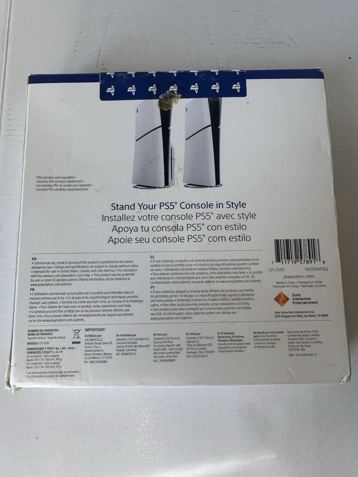 Sony PlayStation 5 Vertical Stand For PS5 Consoles