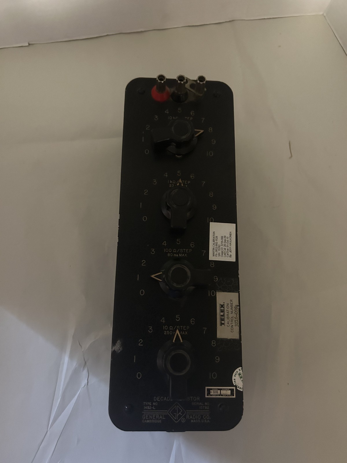 General Radio Decade Resistor Box 1432-L