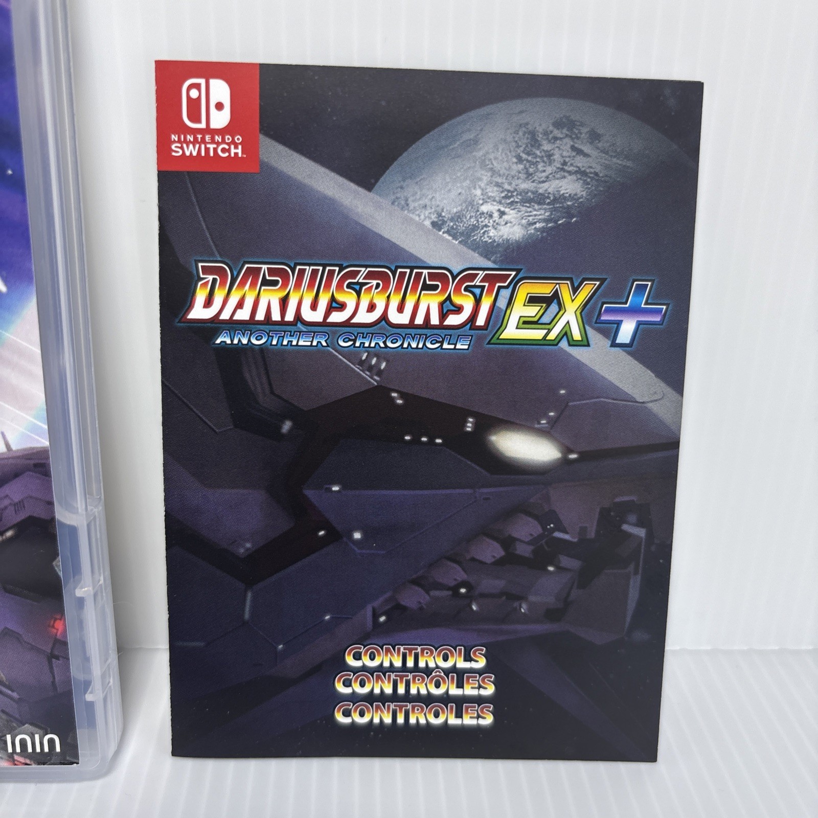 Dariusburst: Another Chronicle EX+ - Nintendo Switch - CASE & MANUAL ONLY