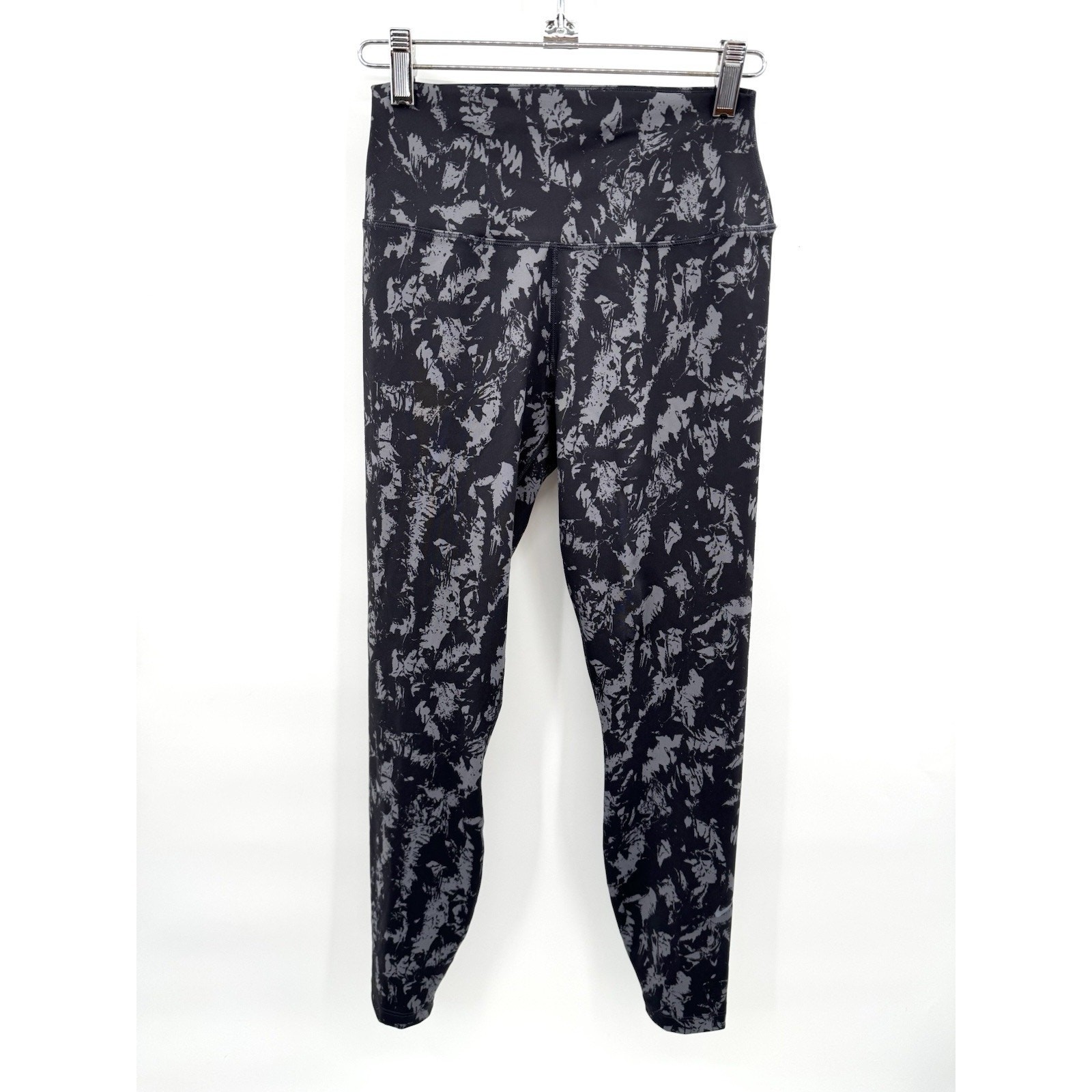 Nike Printed Leggings Womens One High-Waisted 7/8 Black Size Medium FZ3229-010