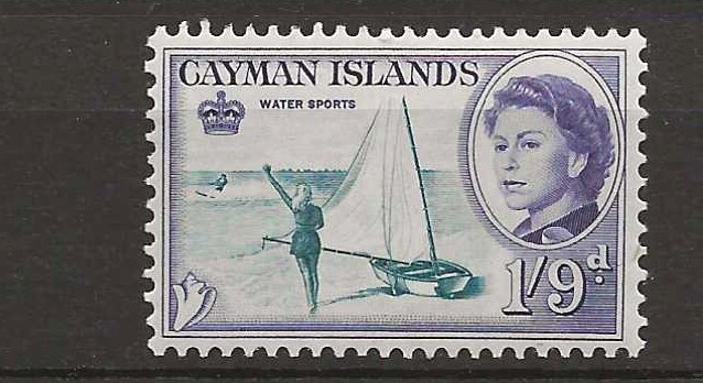 Cayman Islands 1962 boat, water sports MNH  (c297)
