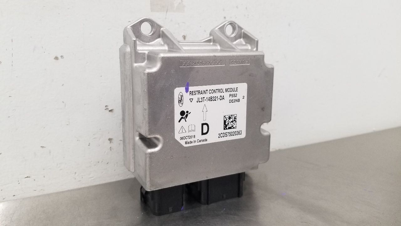 18 FORD F150 DIESEL ENGINE SRS CONTROL MODULE JL3T14B321DA