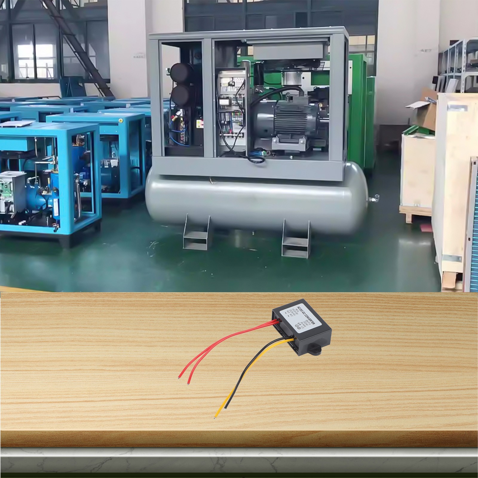 Efficient AC 24V to DC Converter with Overload Protection and Stability