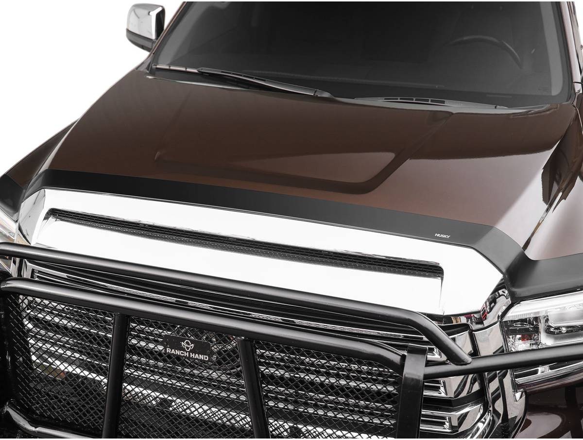 Husky Aeroskin Hood Protector Shield Fits 2014-2021 Toyota Tundra Smoke