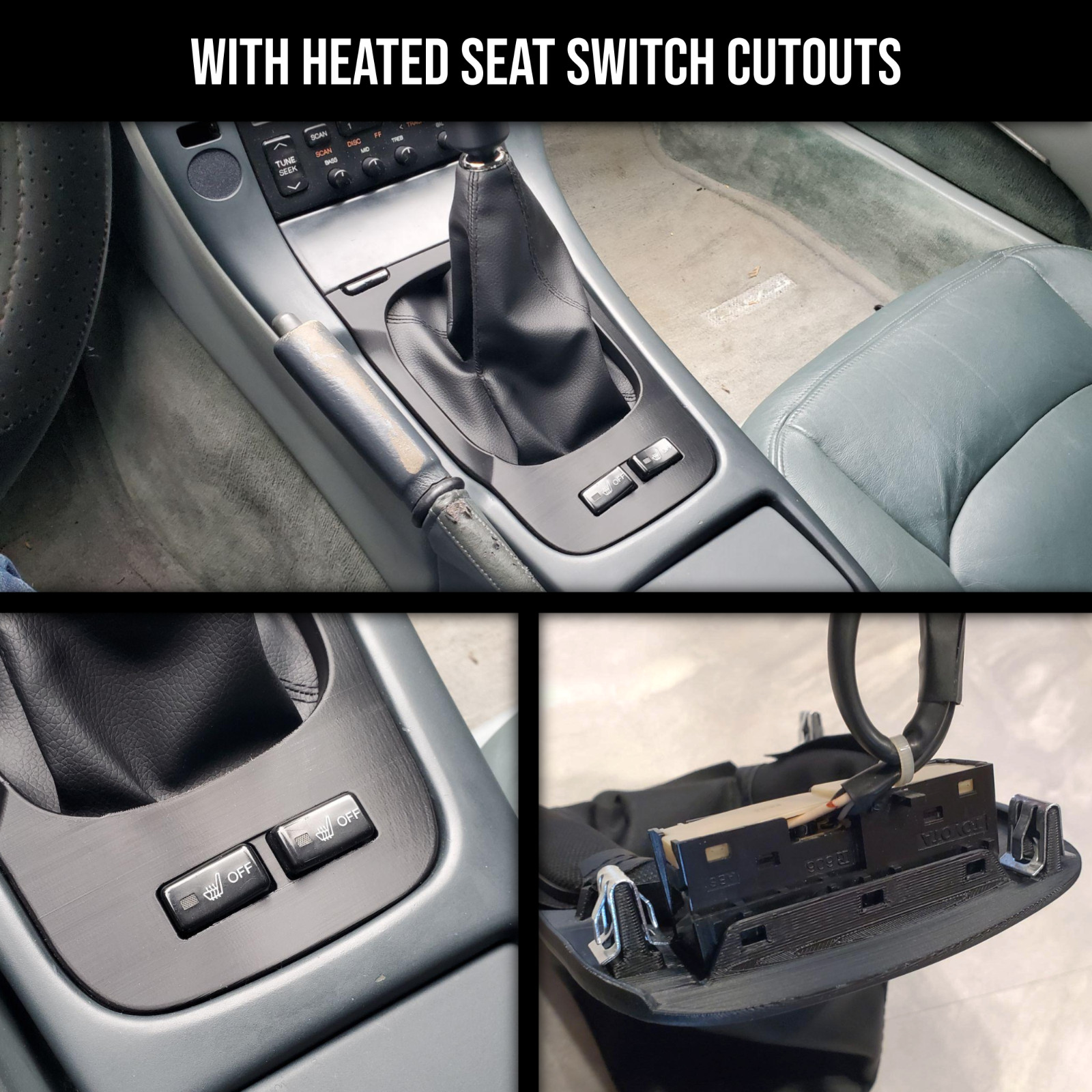 Manual Transmission Shifter Bezel for 1992-2000 Lexus SC