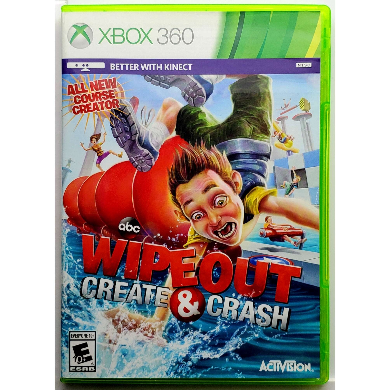(Box Only) Wipeout Create & Crash - Microsoft Xbox 360 Excellent Original