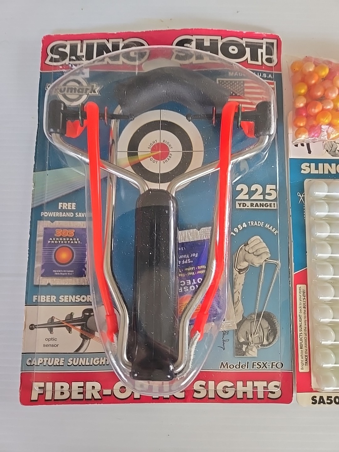 Trunmark Models FSX-FO Slingshot with Fiber Optic Sight