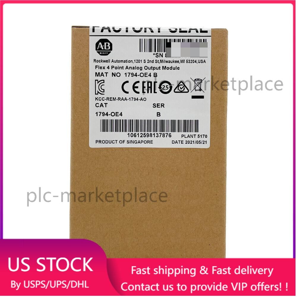 AB 1794-OE4 SER B Flex 4 Point Analog Output Module 1794OE4 NEW