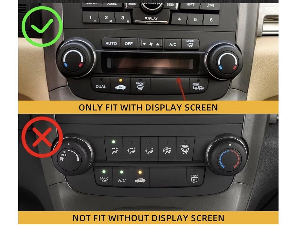 A/C Heater Climate Control Unit Panel 79600 SWA A5 For 2007-2011 CRV CR-V