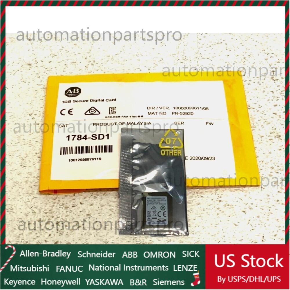 NEW AB 1784-SD1 Secure Digital Memory Card ControlLogix 1784SD1 US Free Tax