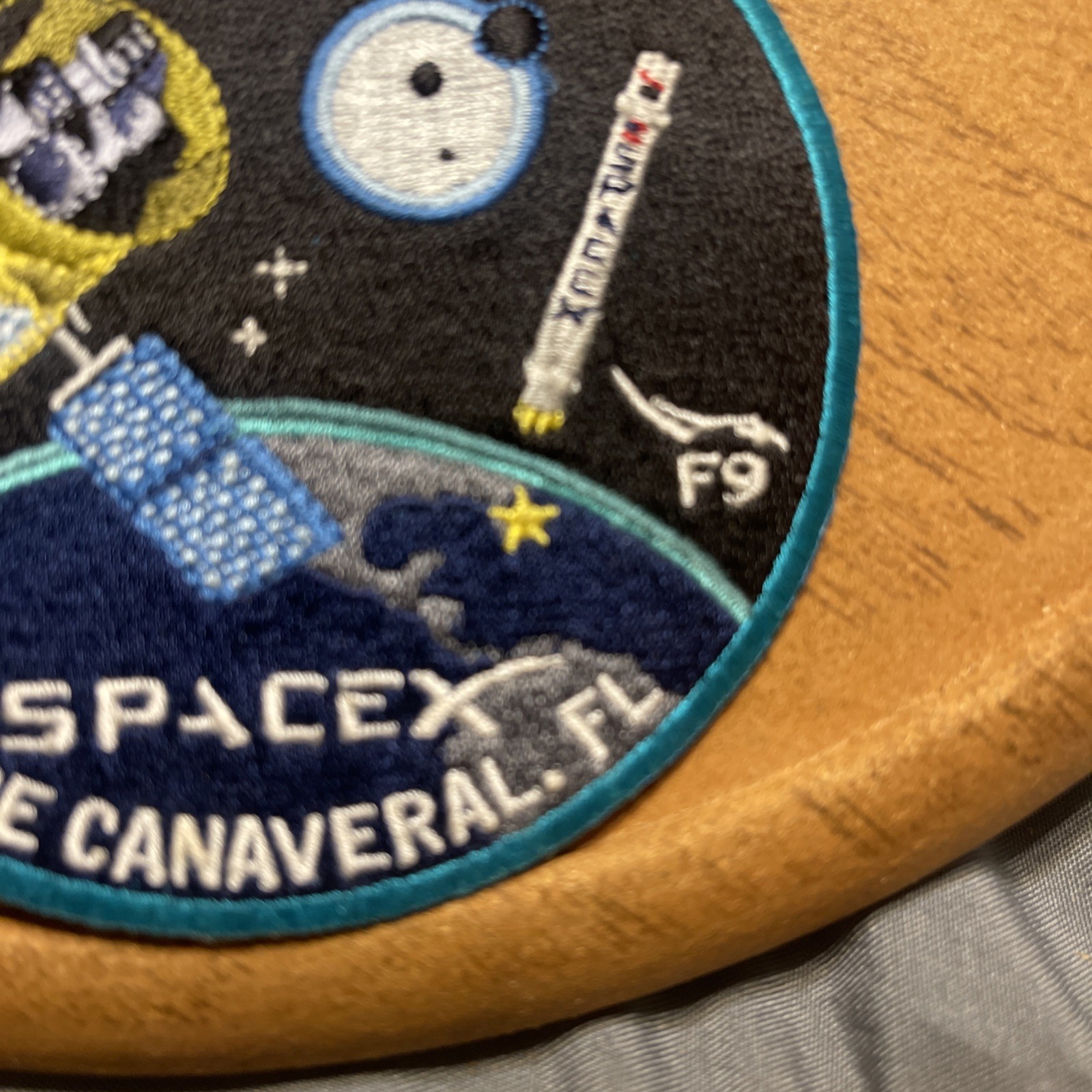 Authentic TESS SPACEX FALCON-9 - CCAFS Launch SATELLITE Mission Employee PATCH